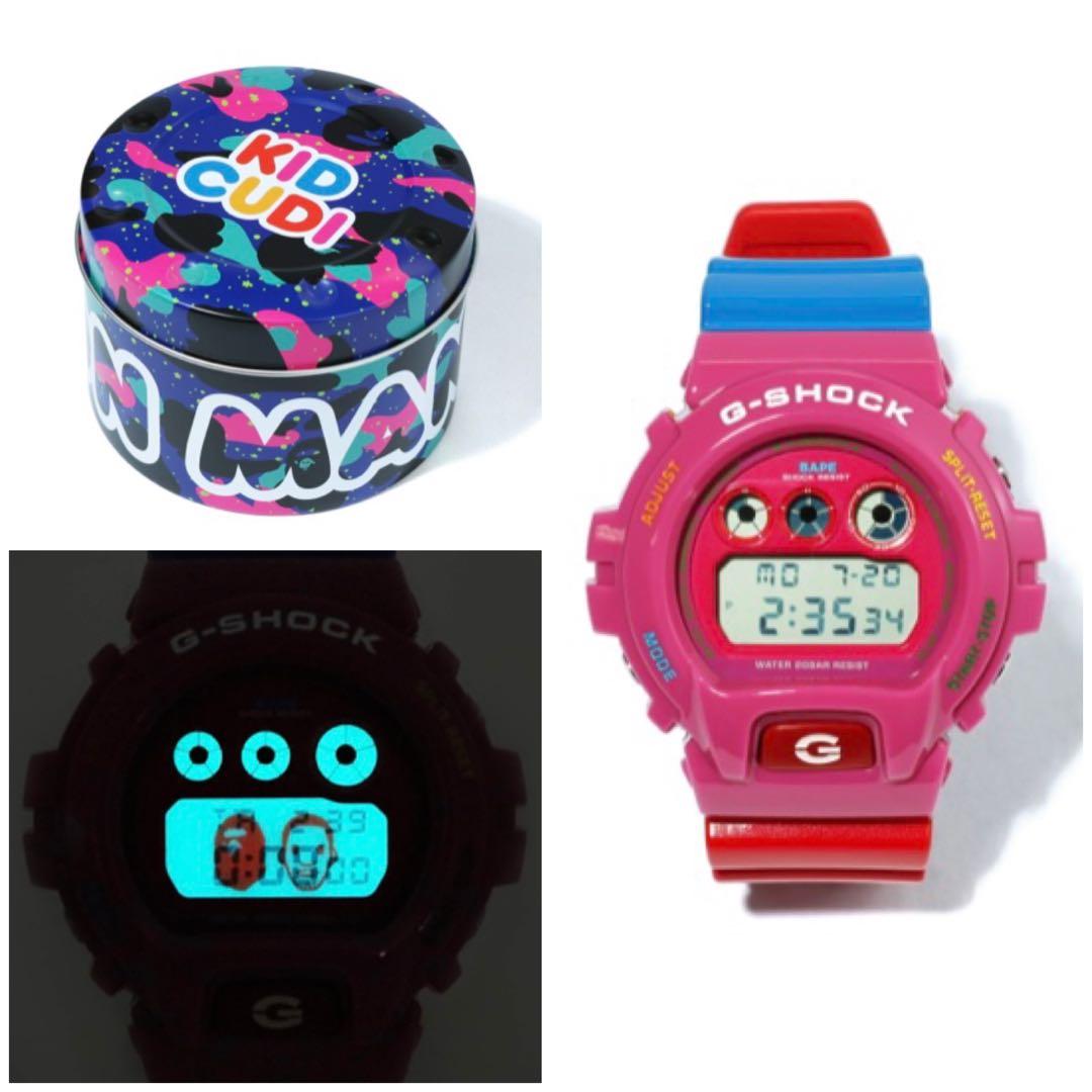 BAPE  KID CUDI G-SHOCK DW6900 Gショック