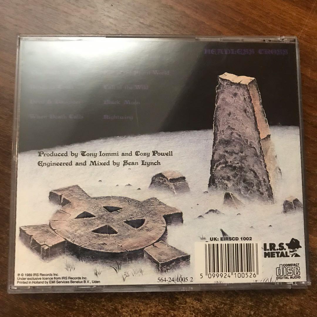 Black Sabbath Headless Cross 二手CD, 興趣及遊戲, 收藏品及紀念品