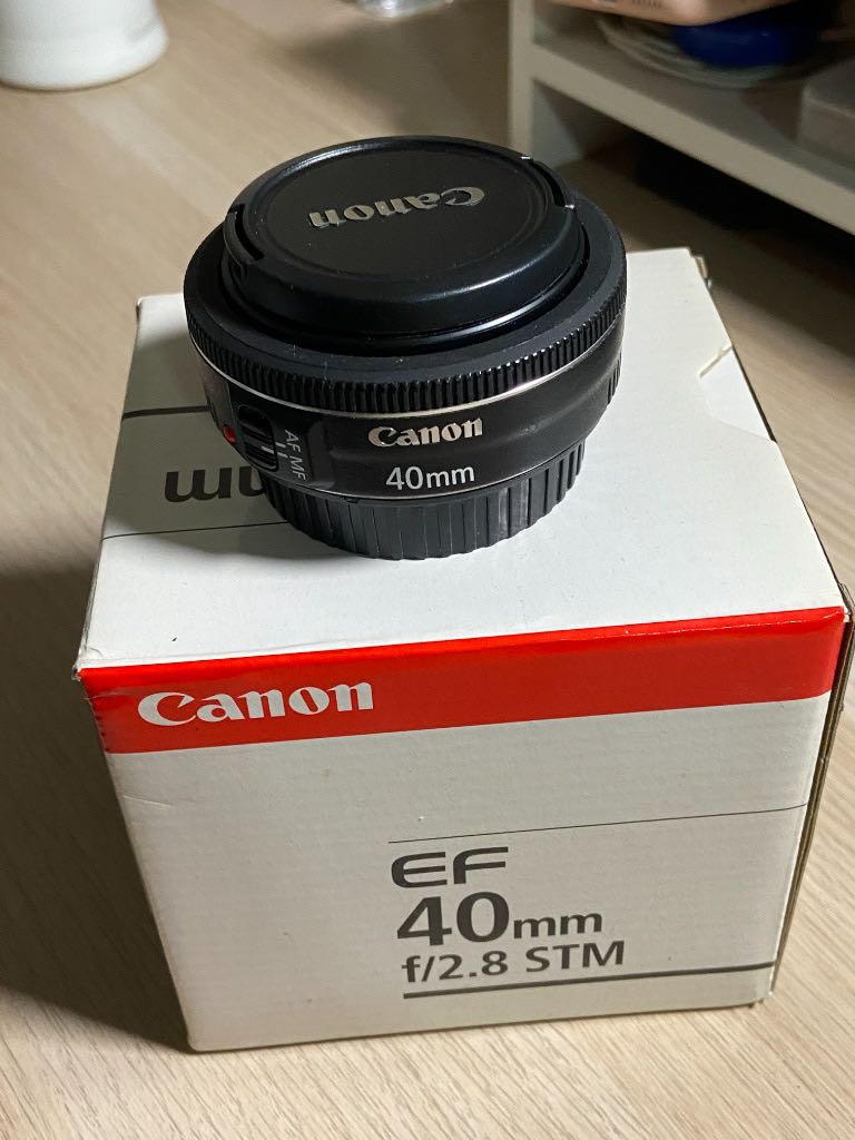 新品未使用】Canon EF 40mm f/2.8 STM-