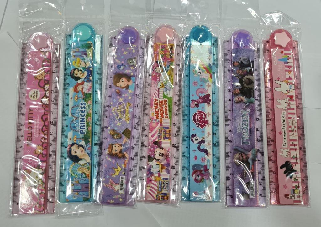 Cartoon expandable rulers, Hobbies & Toys, Stationery & Craft ...