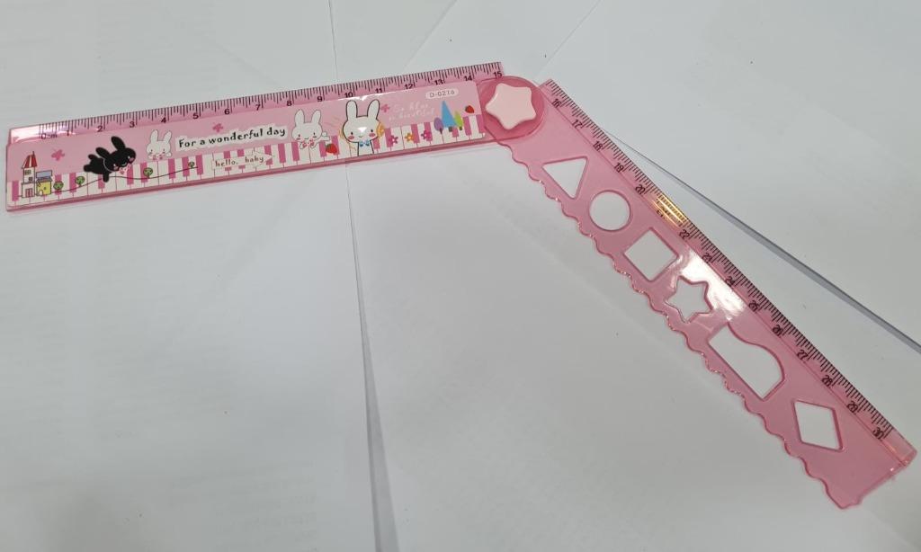 Cartoon expandable rulers, Hobbies & Toys, Stationery & Craft ...