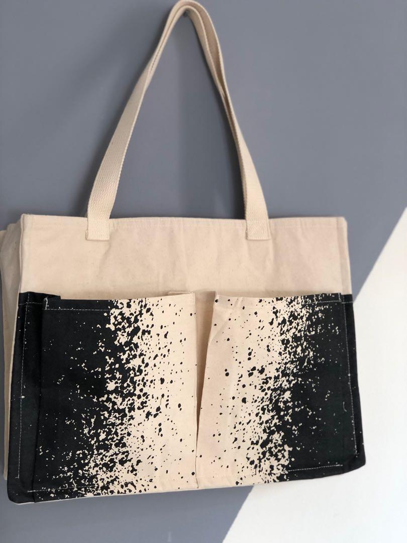 utility canvas tote