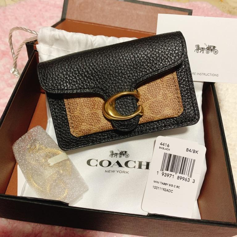 Coach Tabby Mini Charm, Luxury, Bags & Wallets on Carousell