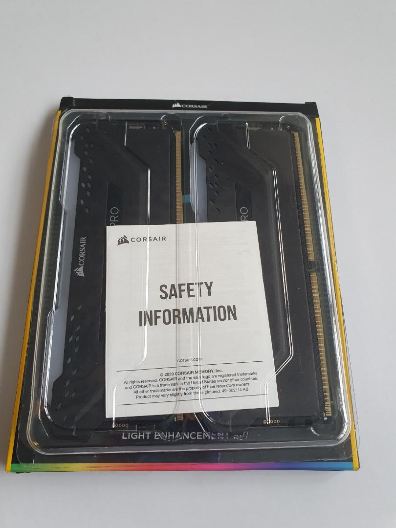 Corsair Vengeance Pro RGB Dummy Ram Computers Tech Parts Accessories Computer Parts on Carousell
