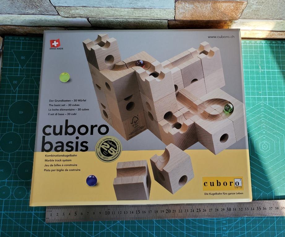 瑞士Cuboro滾珠積木cuboro basis 30塊基礎套裝原價1999, 九成新, 興趣