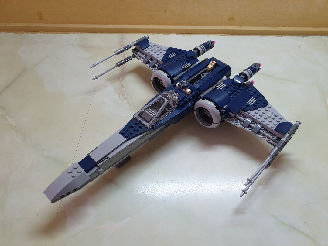 Blue lego x wing shop