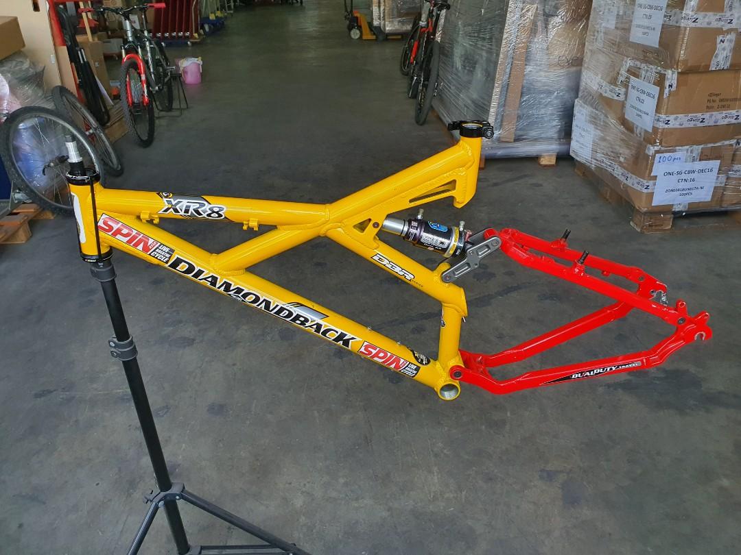 Diamondback XR8 2001 26er Full Suspension Frame Sports