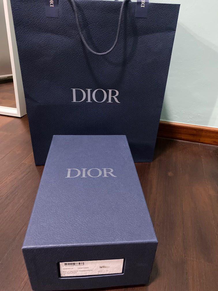 Dior shoebox and paperbag, Everything Else on Carousell