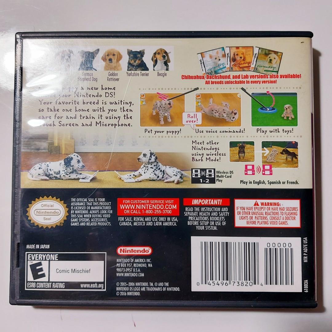 DS Nintendogs Dalmatian and Friends US Complete (Category: Nintendo) located in Manila. Submitted by watchesvideogamestoys (Listing ID 1070272901, Image 2). Description: Nintendogs Dalmatian and Friends for the Nintendo DS Guaranteed working, tested and played with. Complete in case, manual, inserts and cover art. US | NTSC.