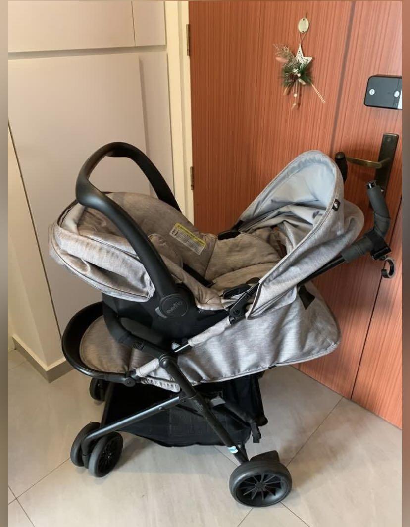 Evenflo Sibby Stroller Car Seat Ride Along Board Babies Kids Going Out Car Seats on Carousell