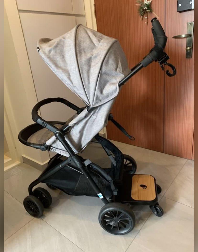 Evenflo Sibby Stroller Car Seat Ride Along Board Babies Kids Going Out Car Seats on Carousell