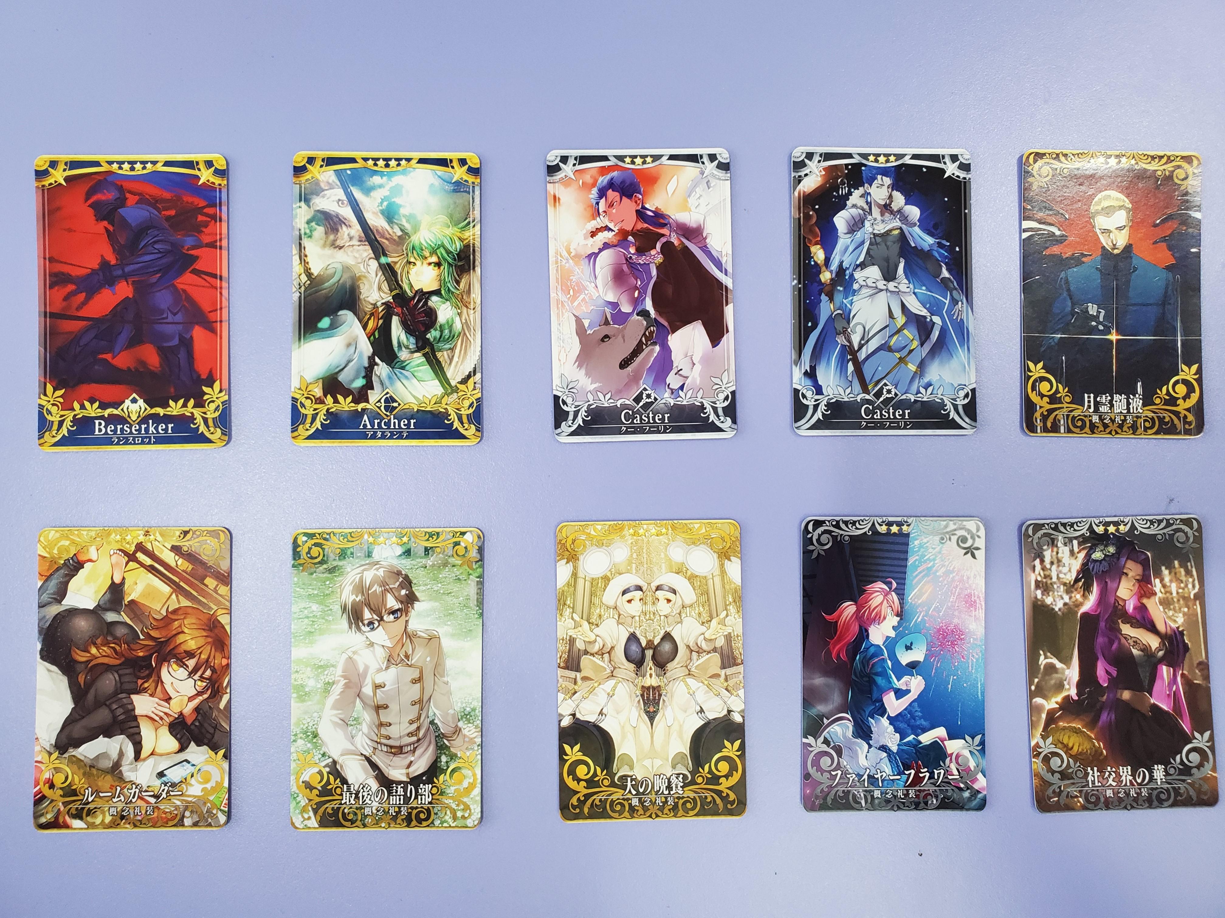 Fate Grand Order Fgo Arcade Card Set 6 Hobbies And Toys Collectibles And Memorabilia Fan 2365