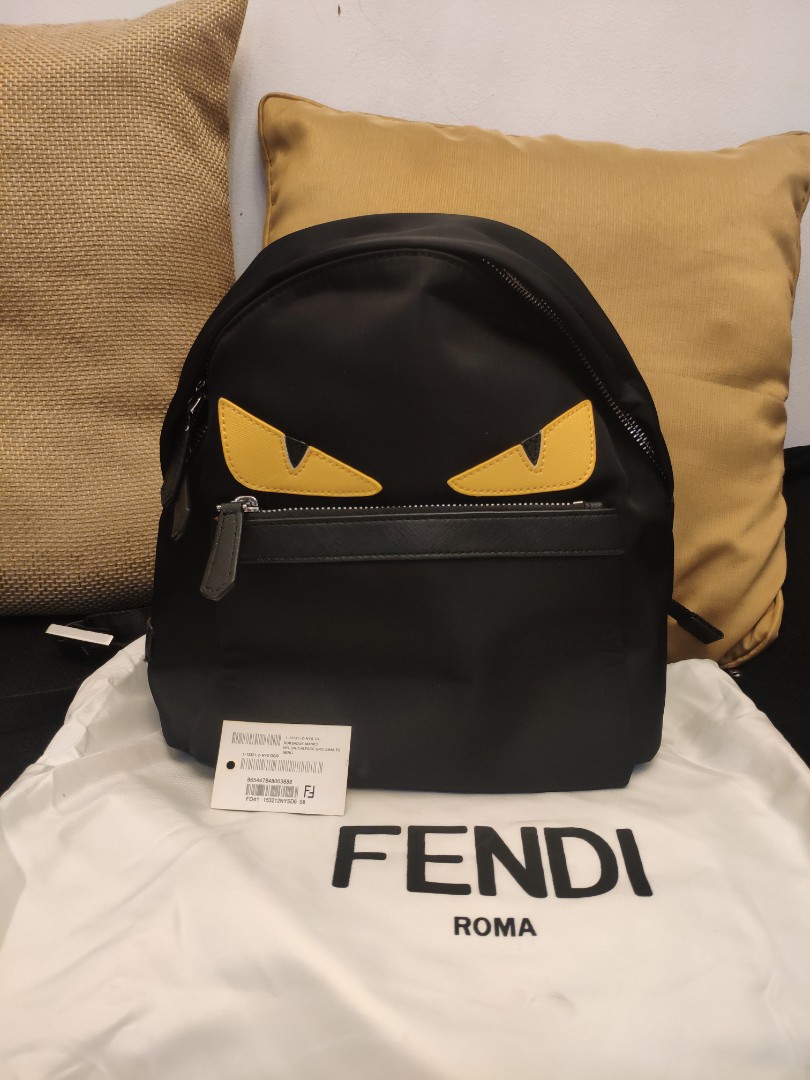 Fendi Monster Small Backpack Luxury Bags Wallets on Carousell