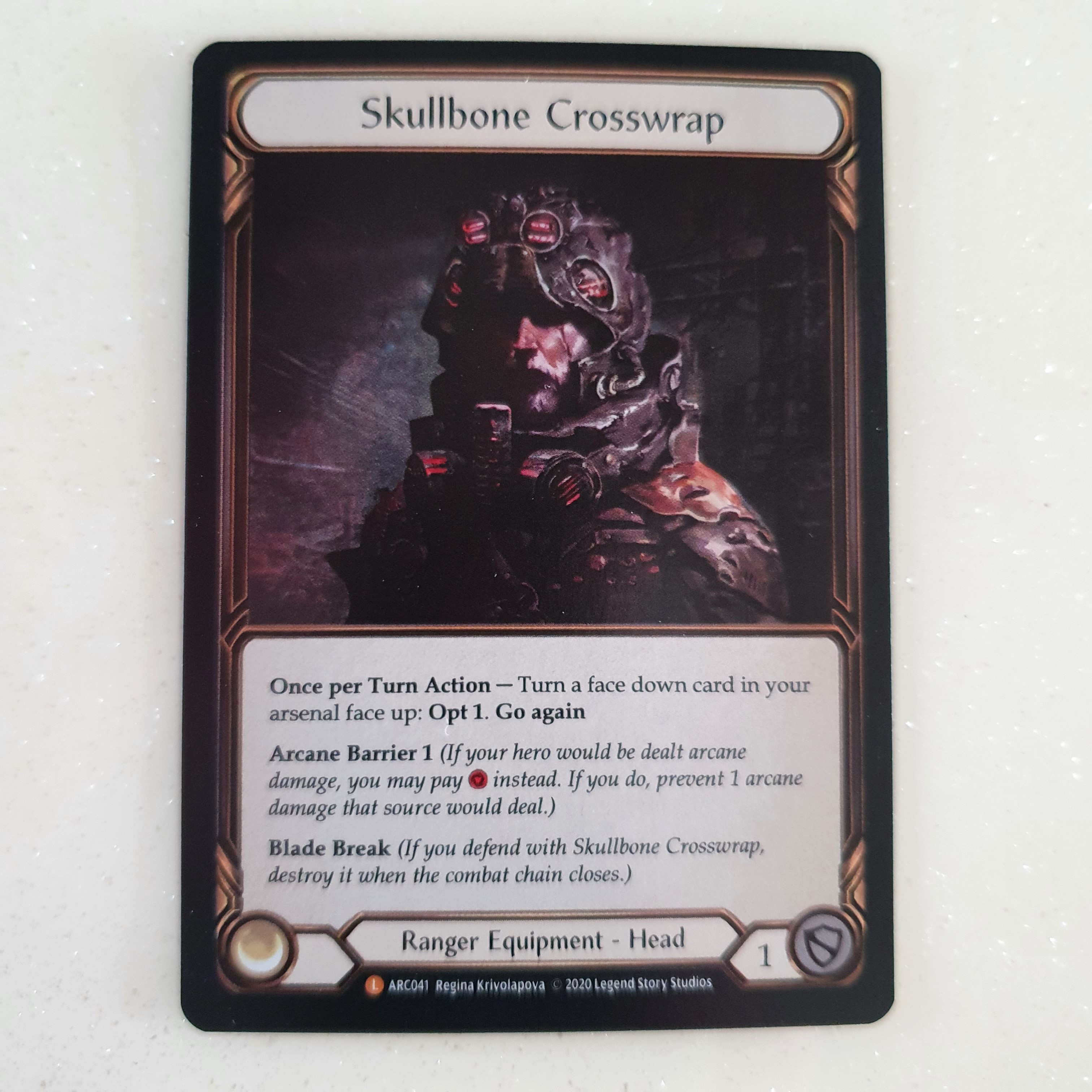 Flesh and blood - Skullbone Crosswrap, Hobbies & Toys, Toys