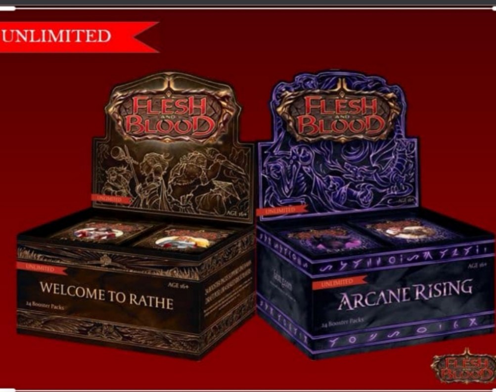 Flesh and blood Arcane rising and Welcome to rathe unlimited case