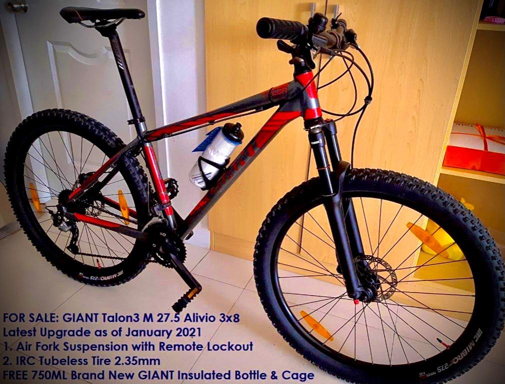 For Sale GIANT TALON 3 M 27.6 Shimano ALIVIO 3x8 GroupSet Sports