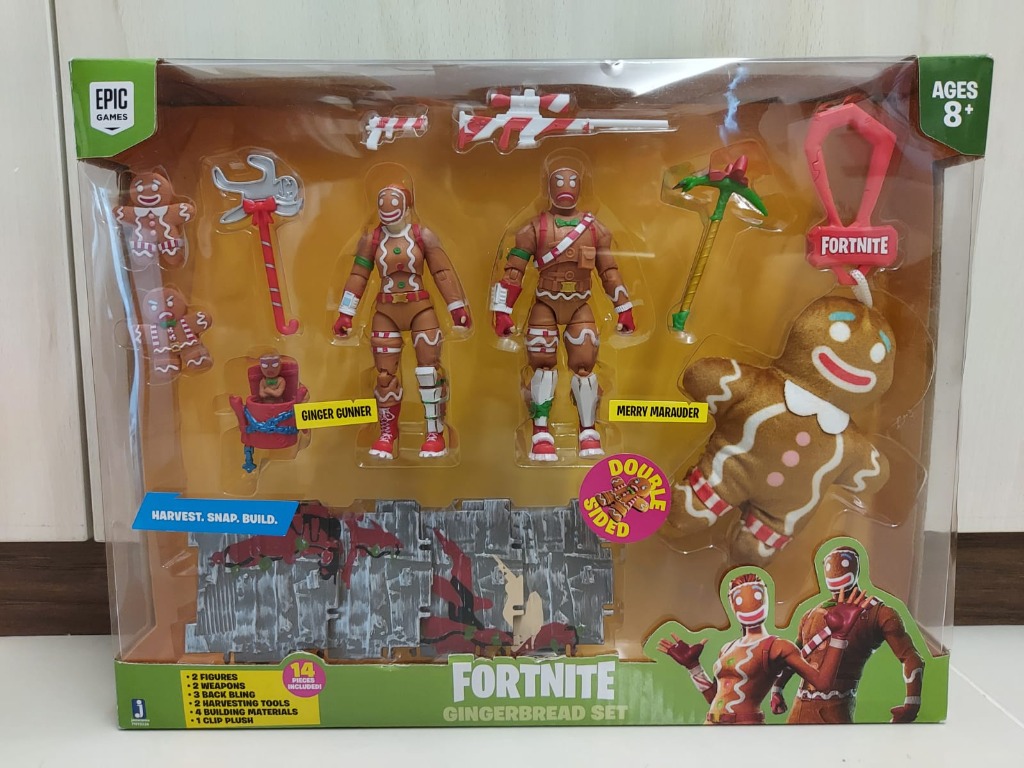 Fortnite Gingerbread Set, Hobbies & Toys, Toys & Games on Carousell