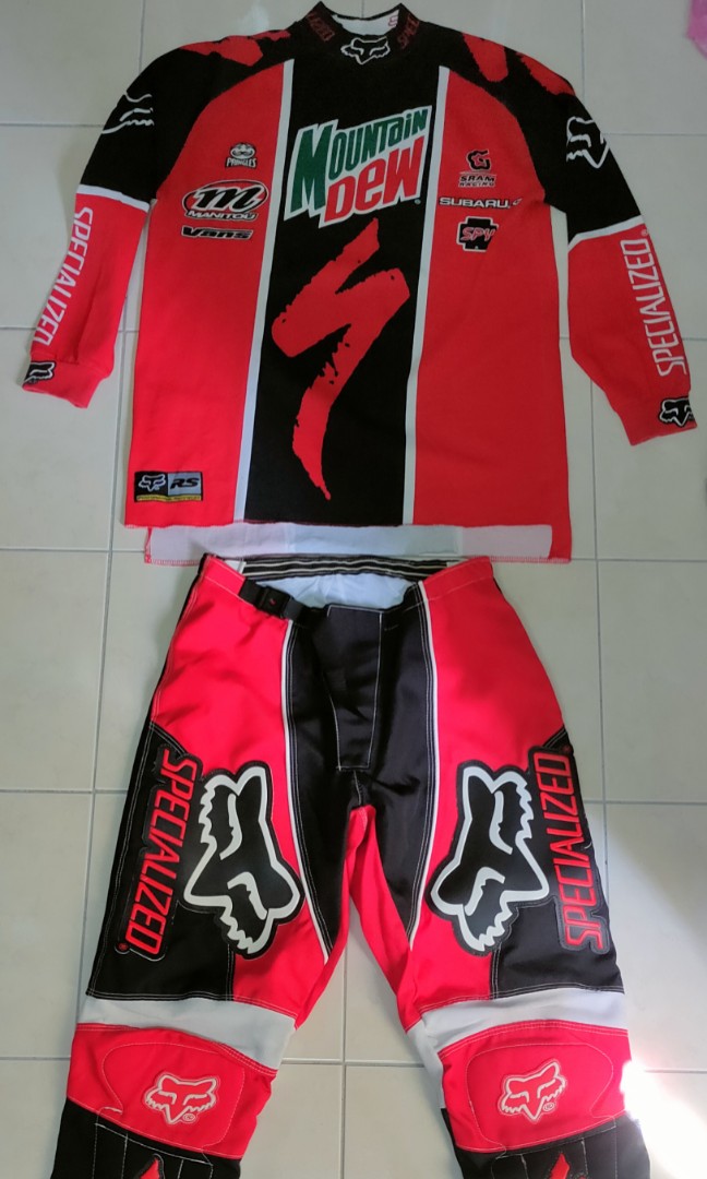 Fox racing top cycling jersey