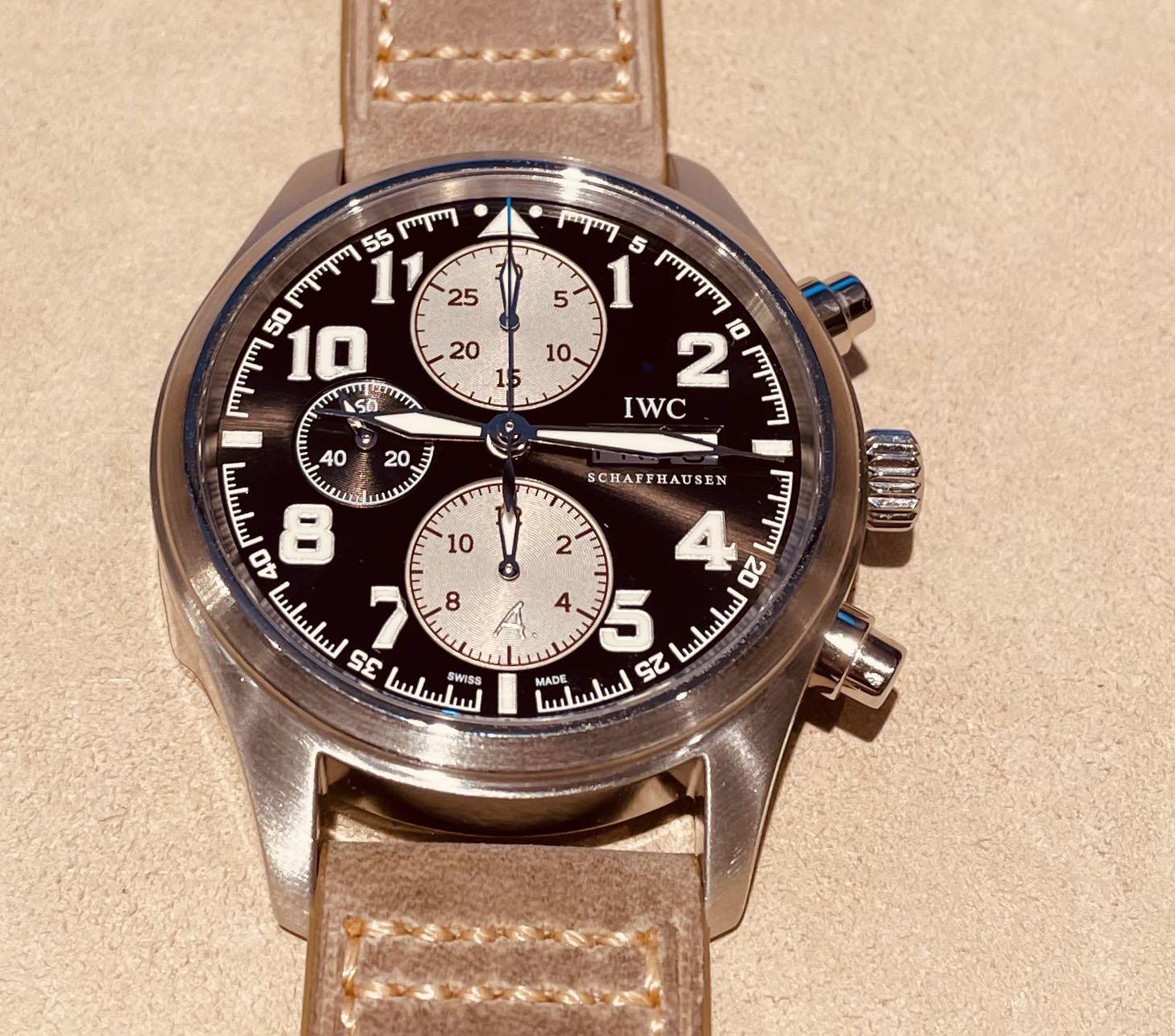 Iwc saint best sale exupery chronograph
