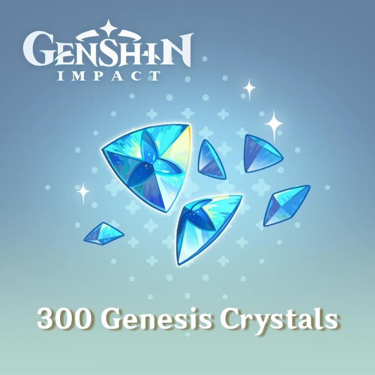 Genshin Impact - 300(+30) Genesis Crystals (Category: Store Credits) located in Cebu City. Submitted by littlexue21 (Listing ID 1070235478, Image 1). Description: DISCOUNTED Genesis Crystals Requires UID and Server only First top up bonus: The regular bonus(+30) won't apply and instead you will get 2x Genesis Crystals on your first purchase. NOTE: The 2x bonus won't apply if the UID already top up in-game or on any other platform. You will only g