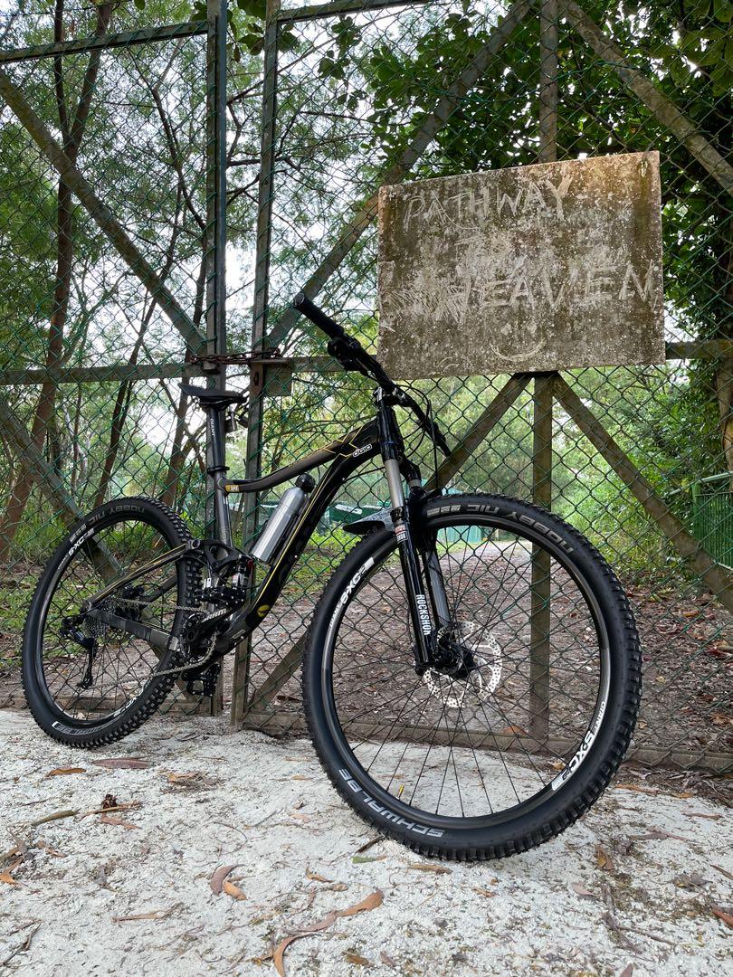 29er for tall clearance rider