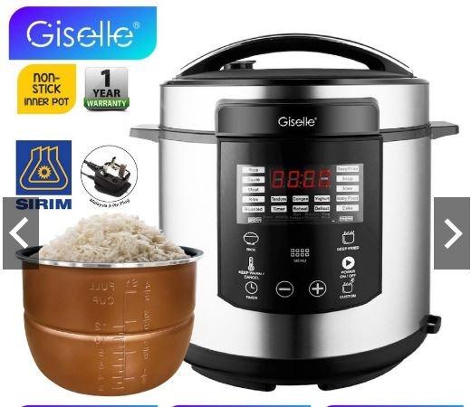 How to use deals giselle pressure cooker