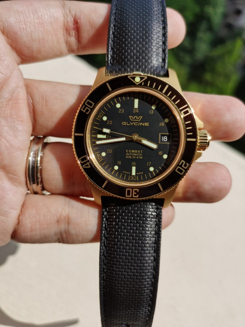 Glycine combat sub 42 gold Mobile Phones Gadgets Wearables
