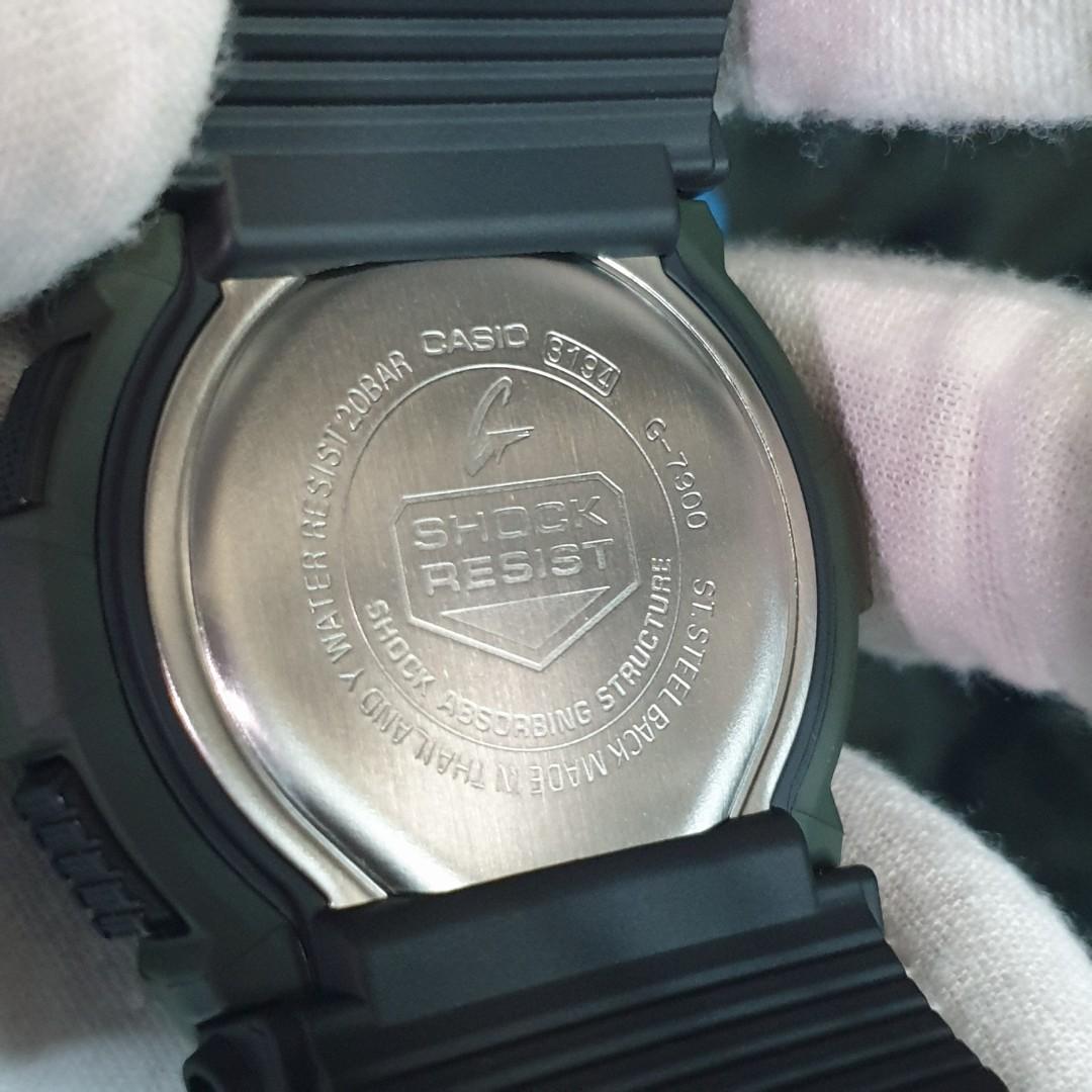 G Shock G 7900 3DR G7900 G 7900 g 7900 g7900 g7900 G7900 Casio casio CASIO GSHOCK G SHOCK Mat Motor Mat Motor Hijau green mat motor