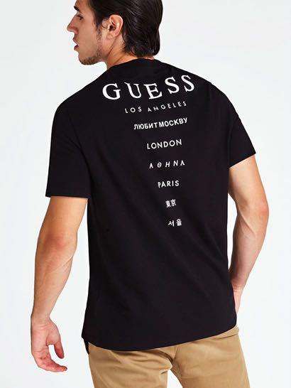 Logo Countries T Shirt Oversized Tee 