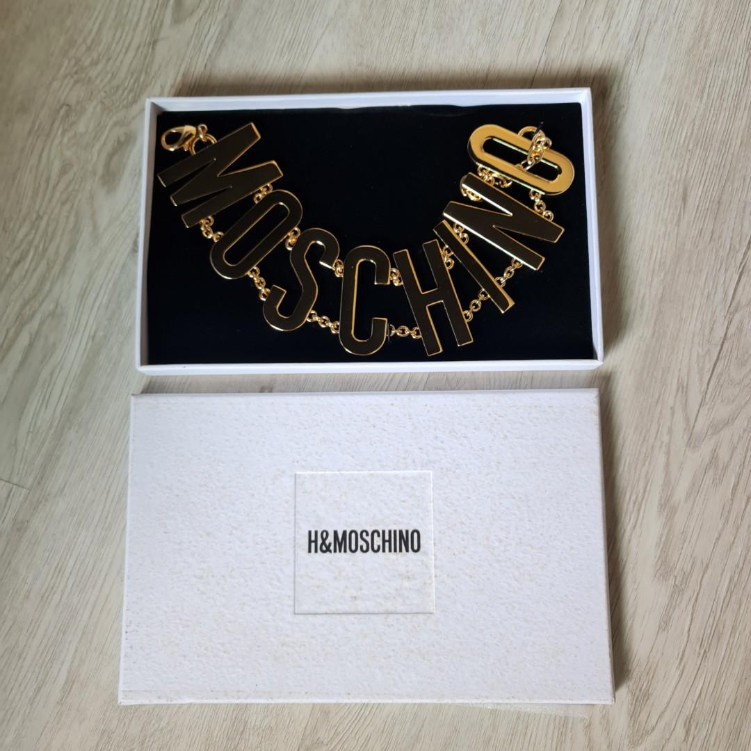 Moschino hot sale h&m choker