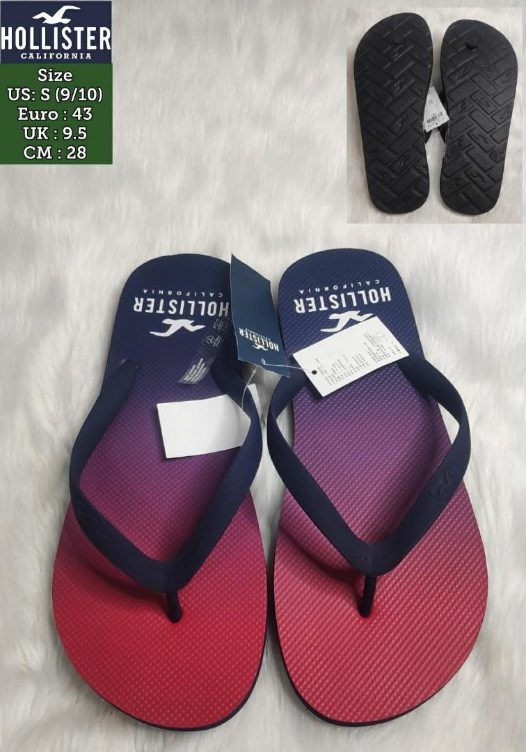 Hollister store slippers mens