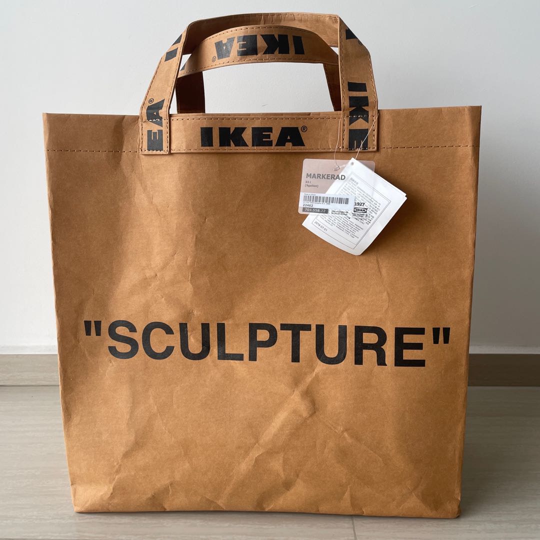 IKEA MARKERAD COLLECTION by VIRGIL ABLOH (Limited Edition), Luxury, Bags &  Wallets on Carousell