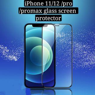 iphone12/12pro/pro max/XsMax/XR/11/11 pro/ProMax screen protector tempered glass screen protector