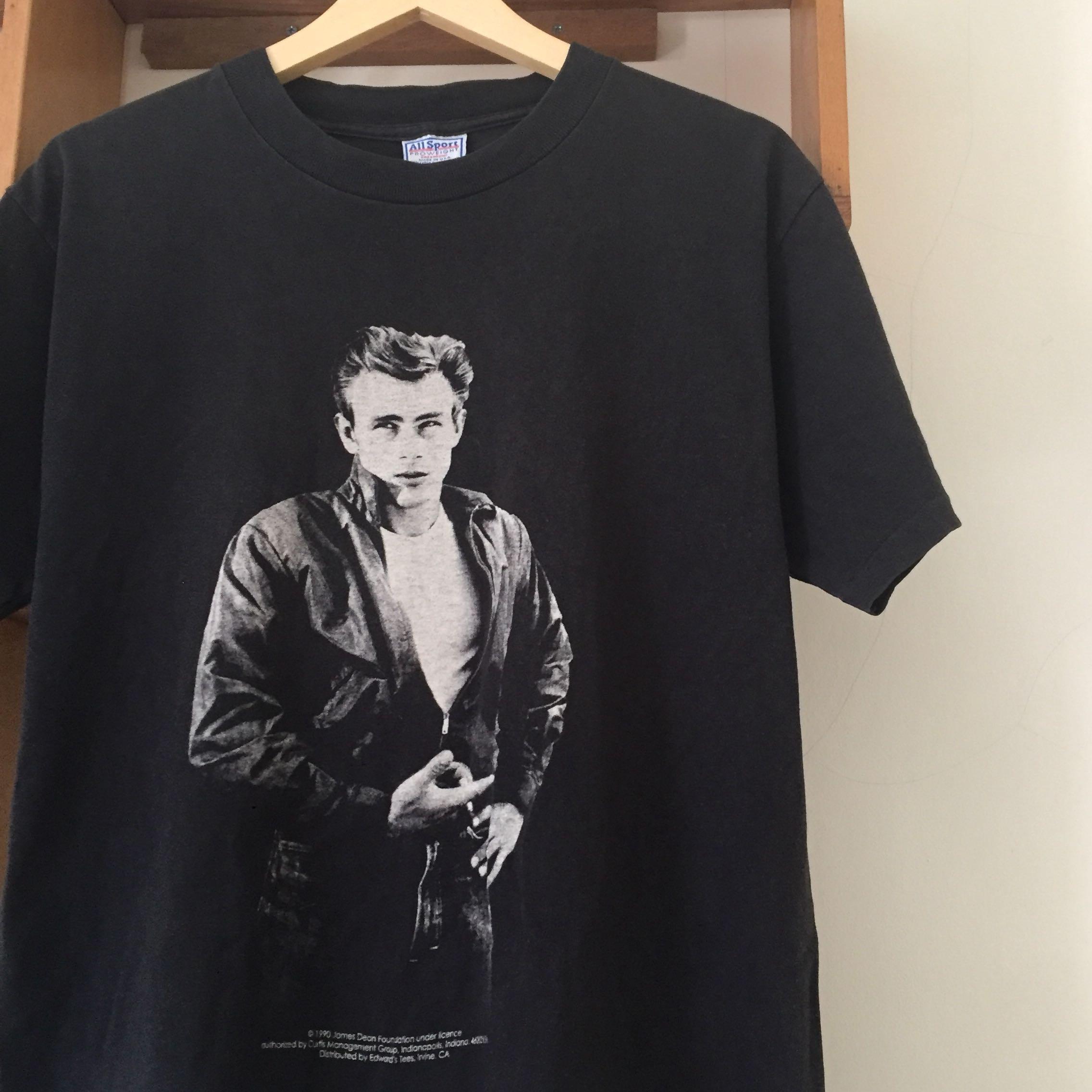 Kaos vintage 90's James Dean, Fesyen 