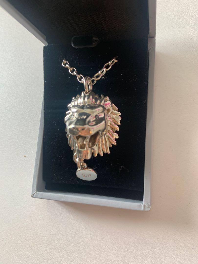 Karen Walker lion head necklace, Women 