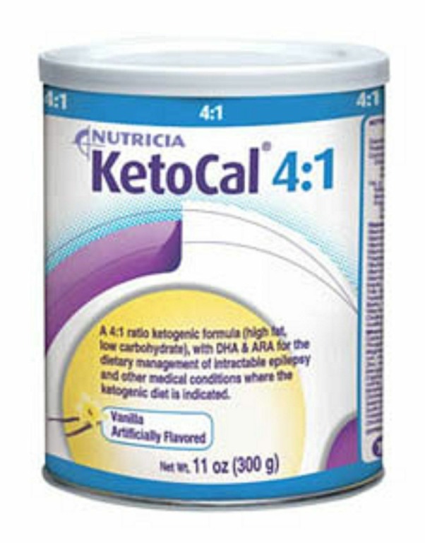 KetoCal 4:1 Formula Powder, Vanilla 11oz Can by Nutricia # 82286 ...