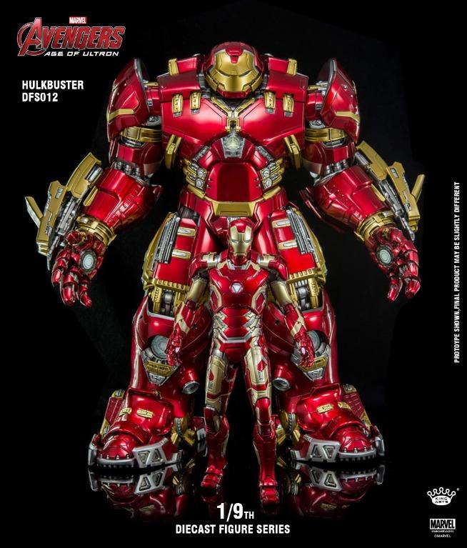 King Arts 1 9 Hulkbuster Mark 43 Bundle Set Hobbies Toys