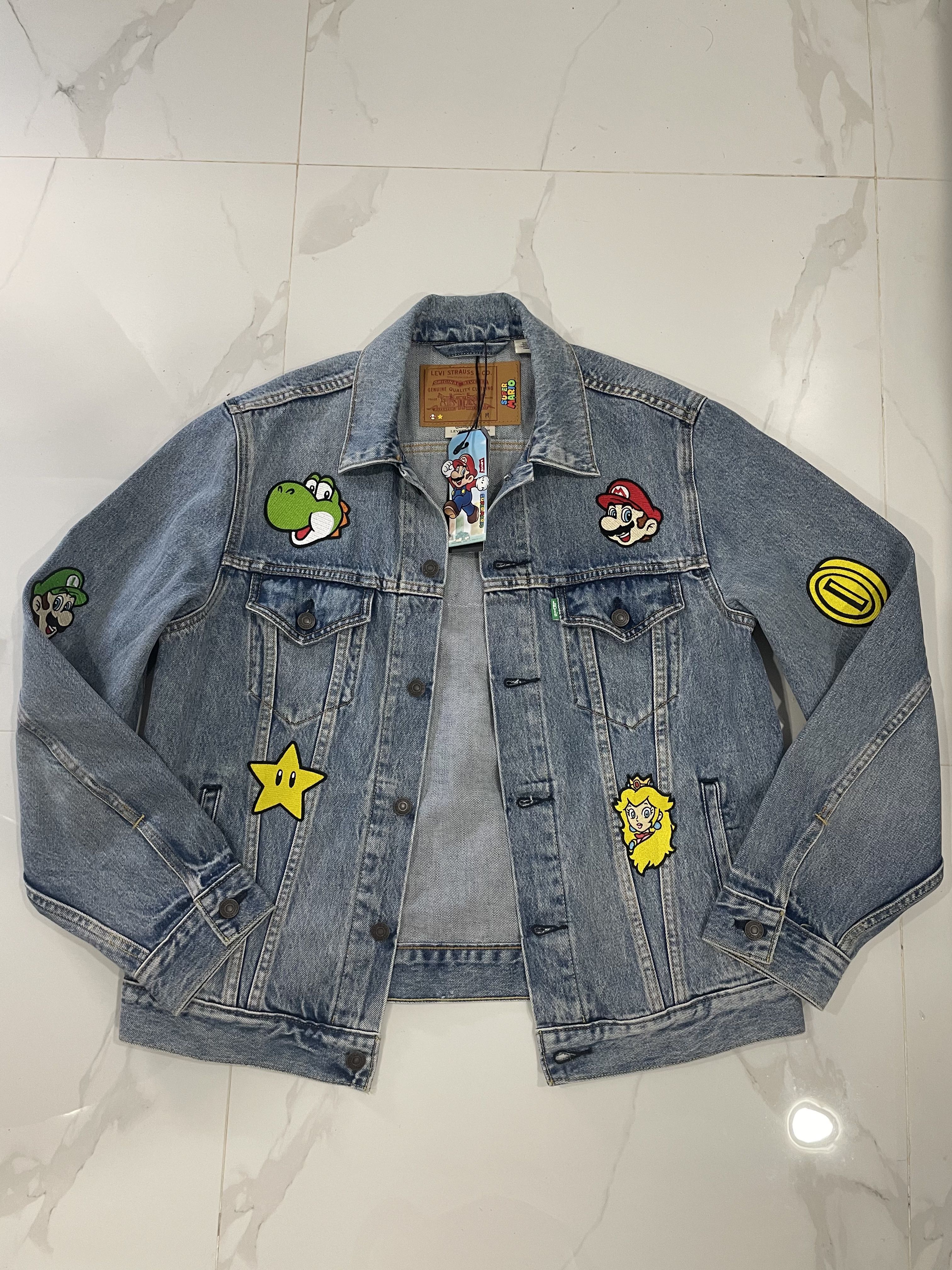 Levi's X Super Mario Vintage Fit Trucker Jacket, Men's Fashion, Tops &  Sets, Tshirts & Polo Shirts on Carousell