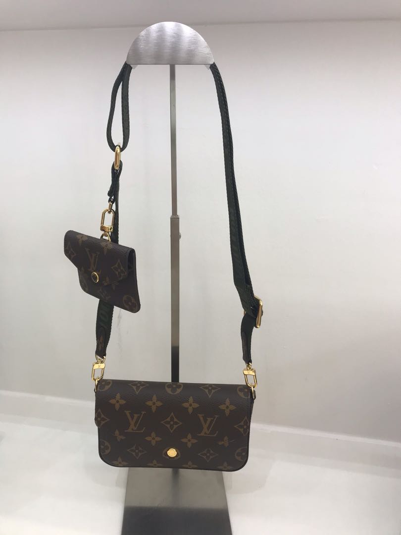 LV M80091 FELICIE STRAP & GO MONOGRAM, Luxury, Bags & Wallets on Carousell