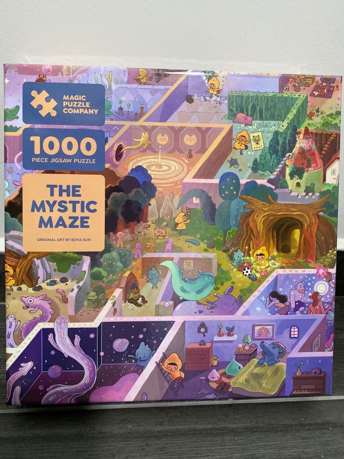 Magic Puzzle Company 1,000 piece jigsaw puzzle (The Mystic Maze