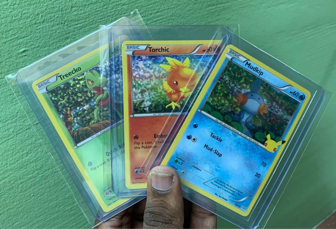 McDonald’s Promo Pokemon 25th Anniversary Full Holo Set, Hobbies