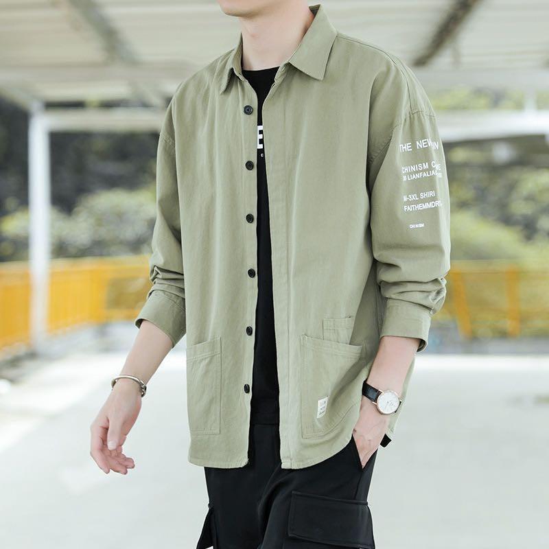 Casual shirt jacket on sale