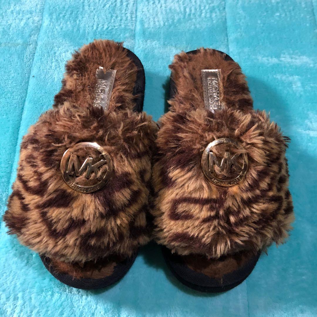 Michael kors online fur sandals