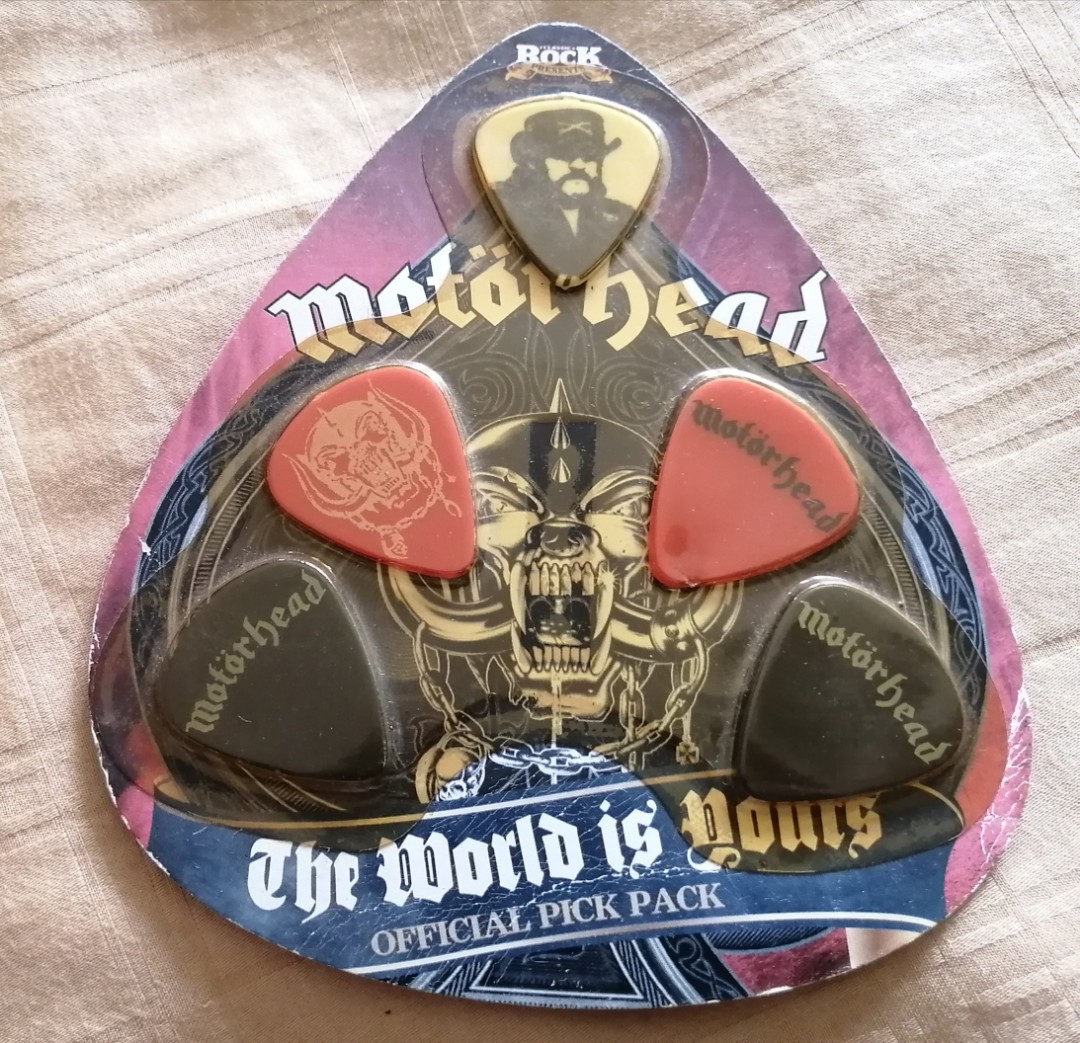 Motorhead official pick pack NOS, Hobbies & Toys, Music & Media ...