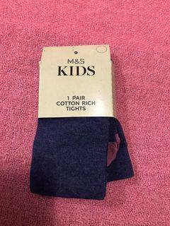 M&S 馬莎 Marks and Spencer 女童 女孩 girl 小朋友 kids navy blue 深藍色 legging 襪褲