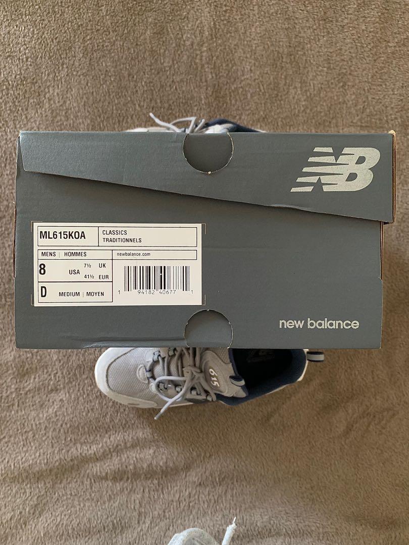 New balance 615 Men s Fashion Footwear Sneakers on Carousell
