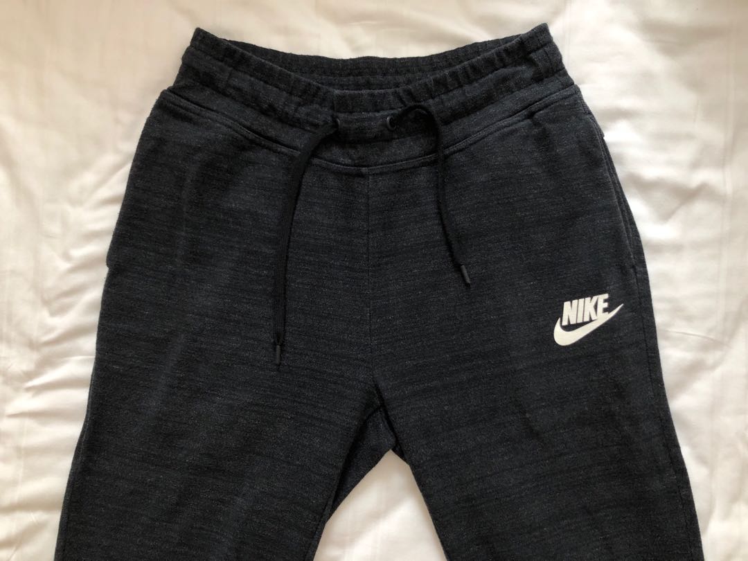 Nike 3/4 Dark Grey Sweatpants, Women's 