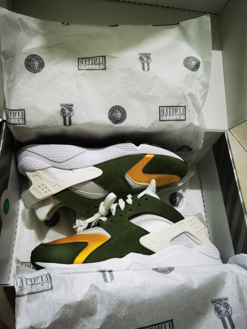 huarache stussy olive