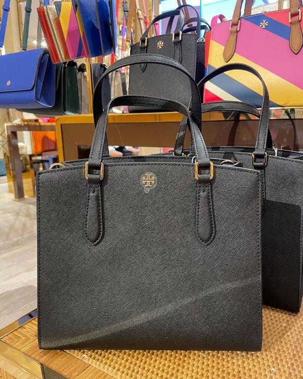 NWT) TORY BURCH - EMERSON STRUCTURED WORK SATCHEL 75388, Luxury, Bags &  Wallets on Carousell