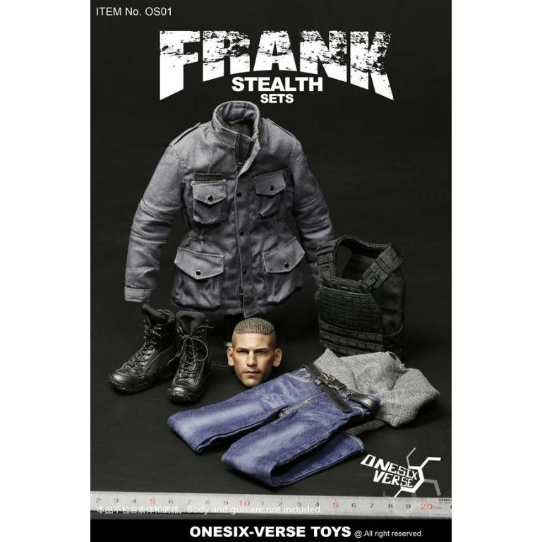 ONESIX-VERSE TOYS OS01 1/6 Scale FRANK STEALTH SETS With Head Sculpt Brand New